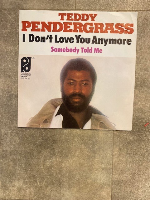 TEDDY PENDERGRASS 7": I don't love you anymore / Somebody told me