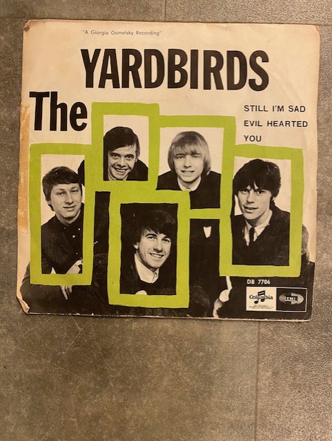 YARDBIRDS 7": Still I'm sad / Evil hearted you