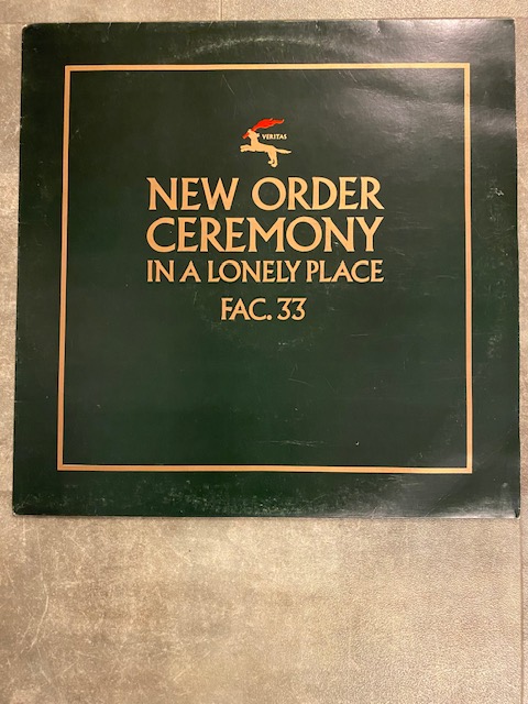 NEW ORDER: Maxi  Ceremony / In a lonely place