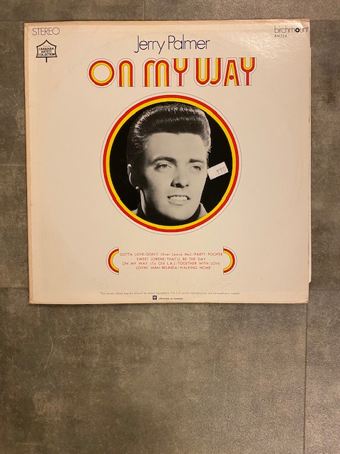 JERRY PALMER - On my way
